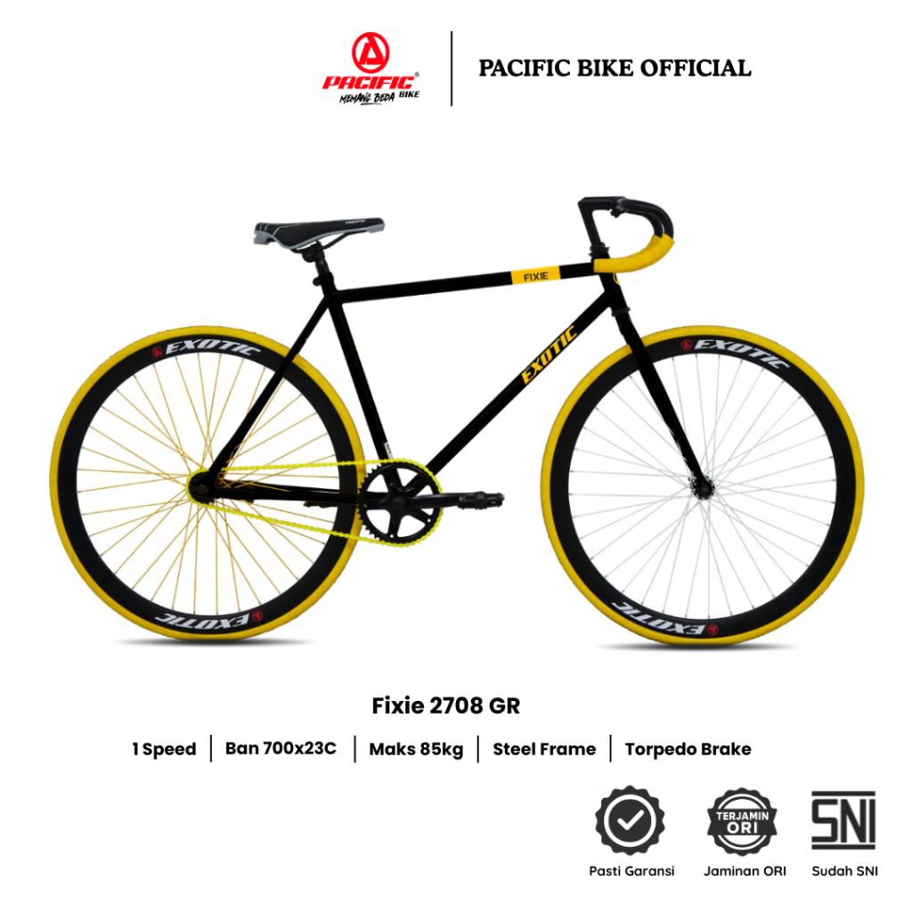 Pacific Sepeda Fixie Exotic ET-2708 GR
