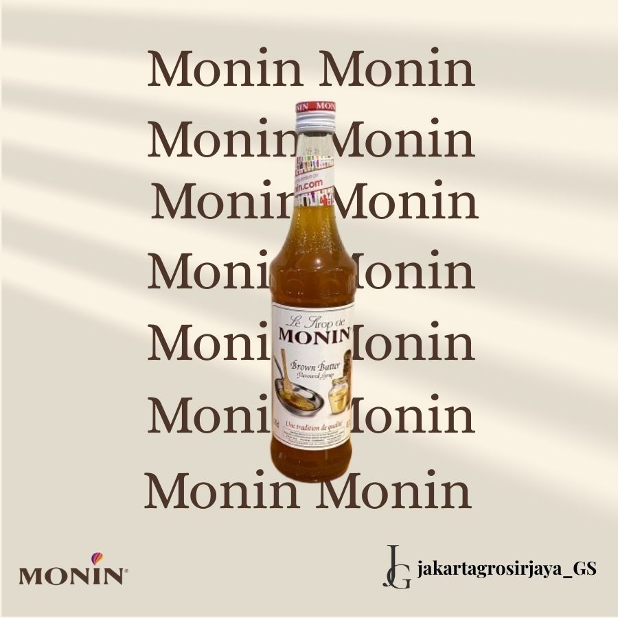 

MONIN BROWN BUTTER SYRUP 700 ml SIRUP