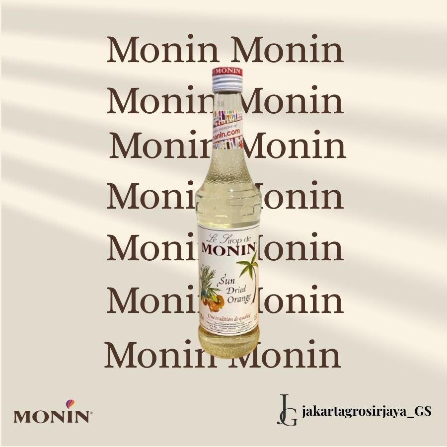 

SYRUP MONIN SUN DRIED ORANGE 700 ml SIRUP