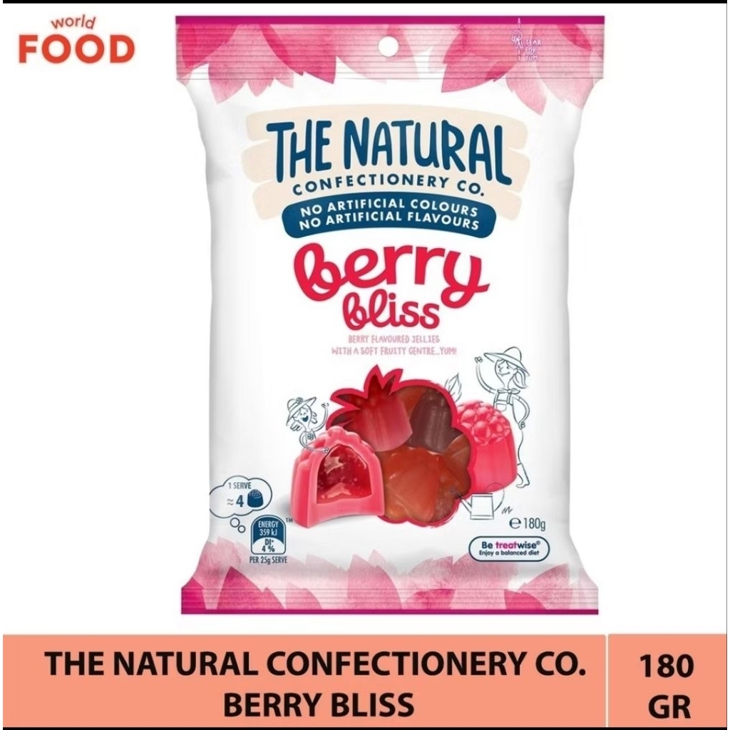 

Permen Jelly Gummy Rasa berry Bliss