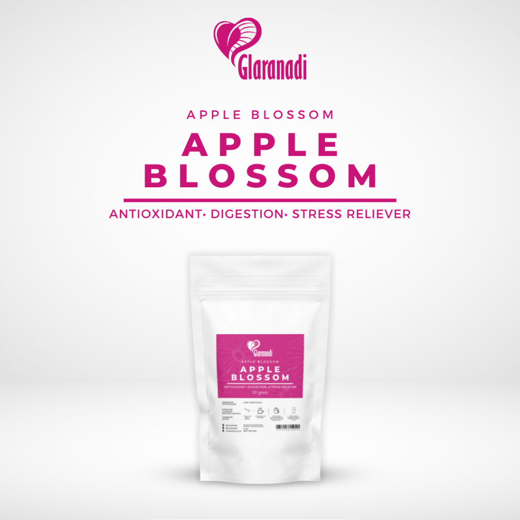 

GLARANADI - Teh Relax and Calming / Bunga Apple Blossom Kering (Dried Apple Blossom Tea) 10 gram