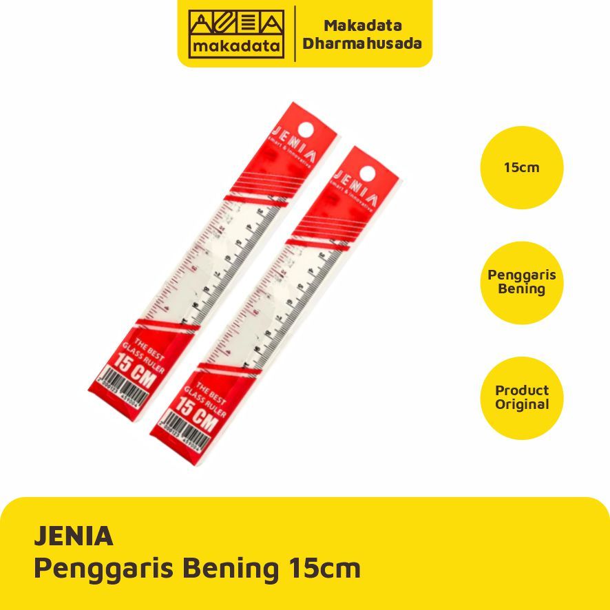 

PENGGARIS | GARISAN JENIA 30CM ACRYLIC BENING (1 PCS)