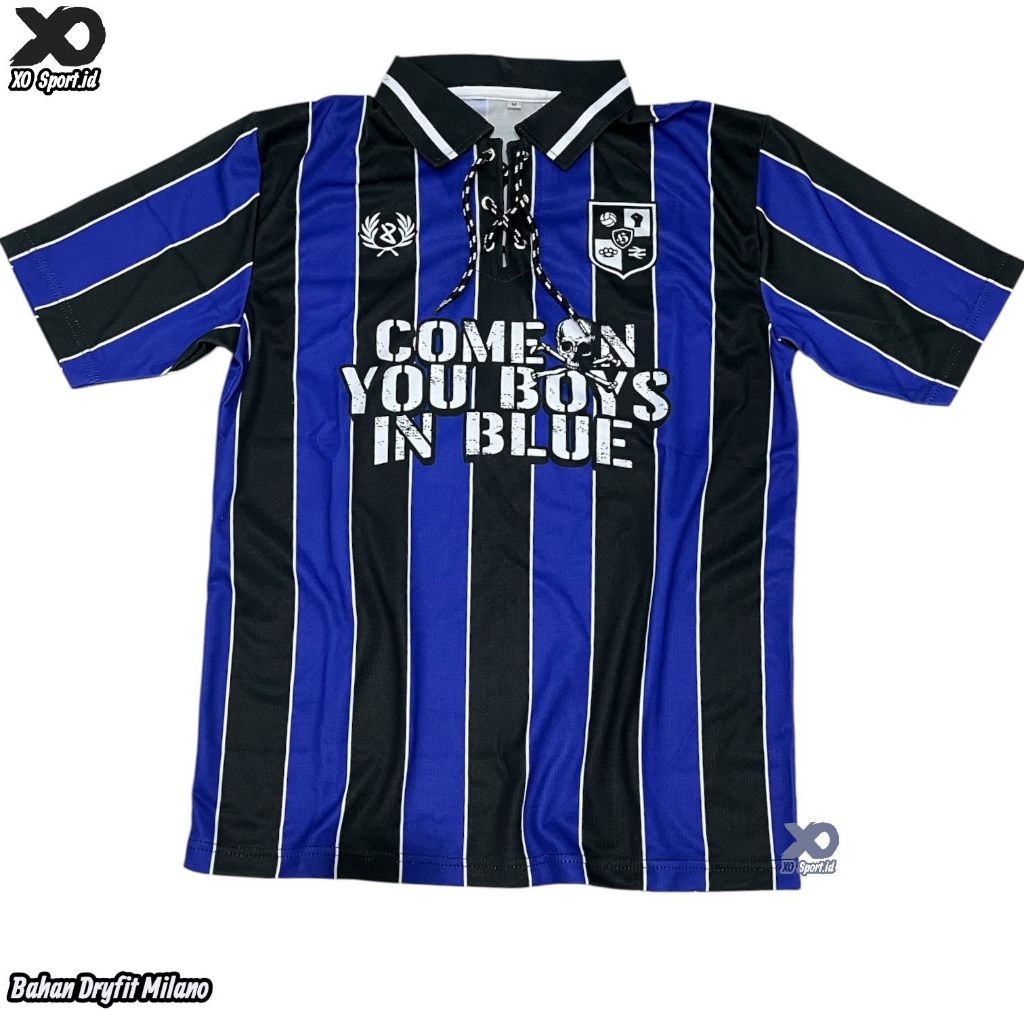 Baju Persib Bandung Jersey Vintage Retro Come On You Boys