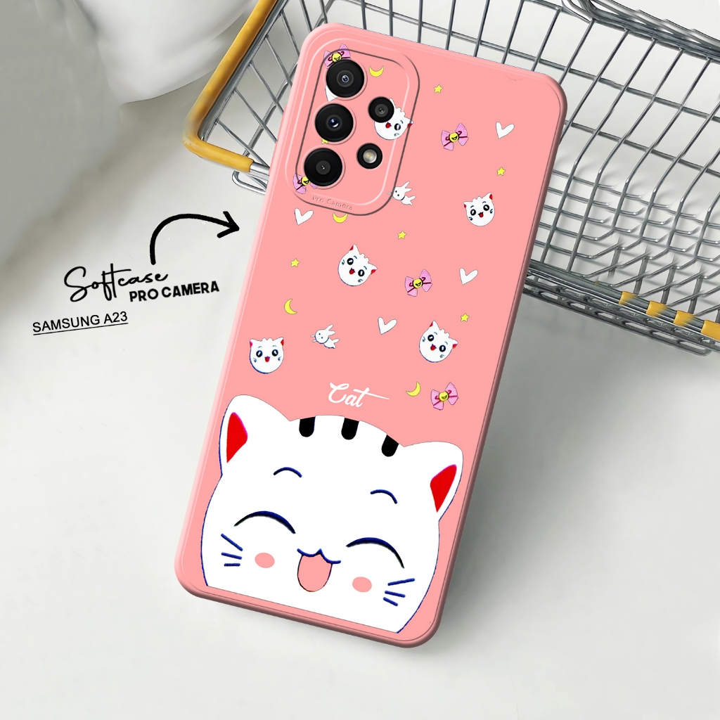 Casing Untuk SAMSUNG A23 / SM-A235M / SM-A235F /  SM-A235N - Softcase Handphone - Case SAMSUNG A23 -