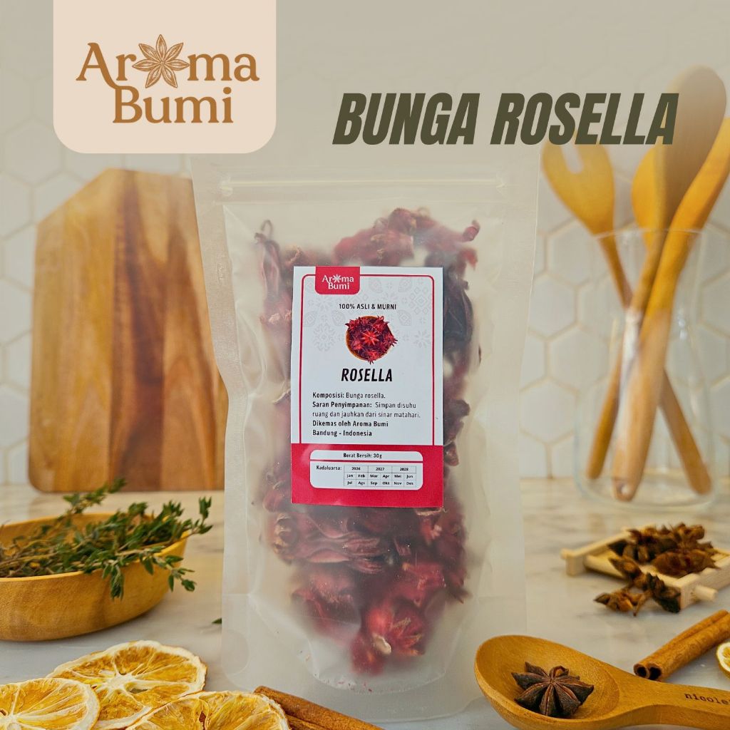 

Aroma Bumi - Bunga Rosella Dried Rosella Rempah Premium Murah
