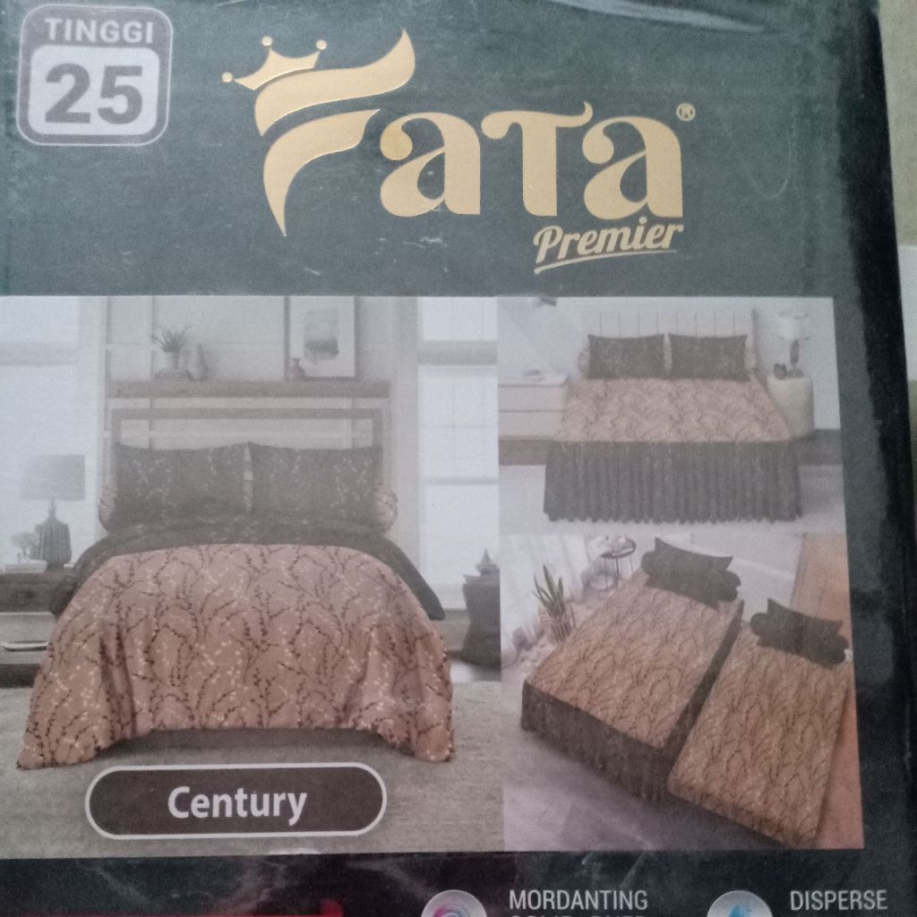 Sprei fata singel 100x200x25, Tinggi 25 cm