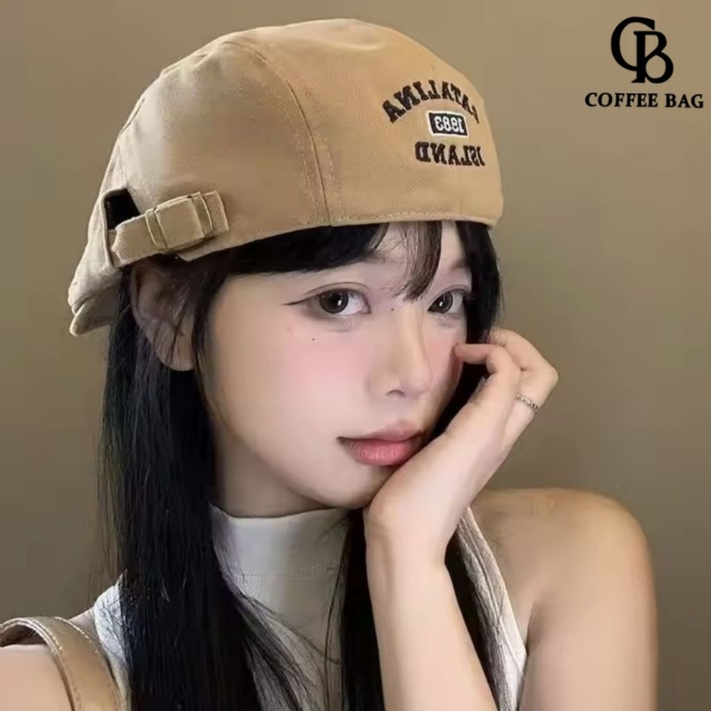 Topi Ivy Cap Pria Wanita Vintage Newsboy Catalina Island – Adjustable 54-60cm TPI-116