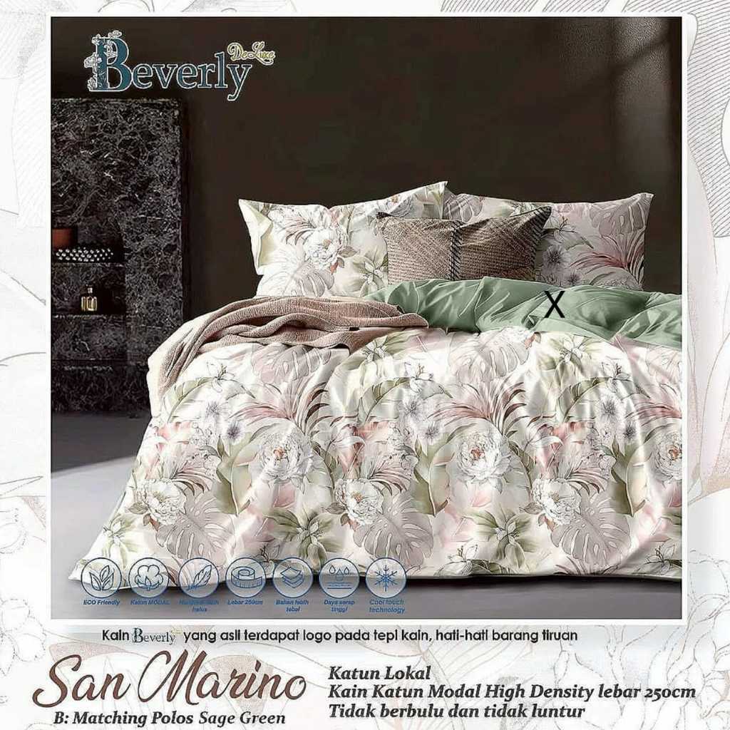 Sprei Set Katun San Marino / Arsenio - Roemah Sprei