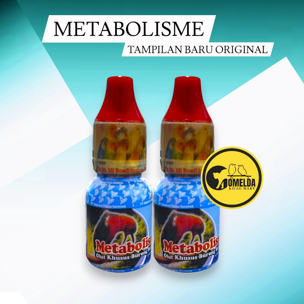 METABOLISME VITAMIN PENGGACOR BURUNG DR. EDI ORIGINAL