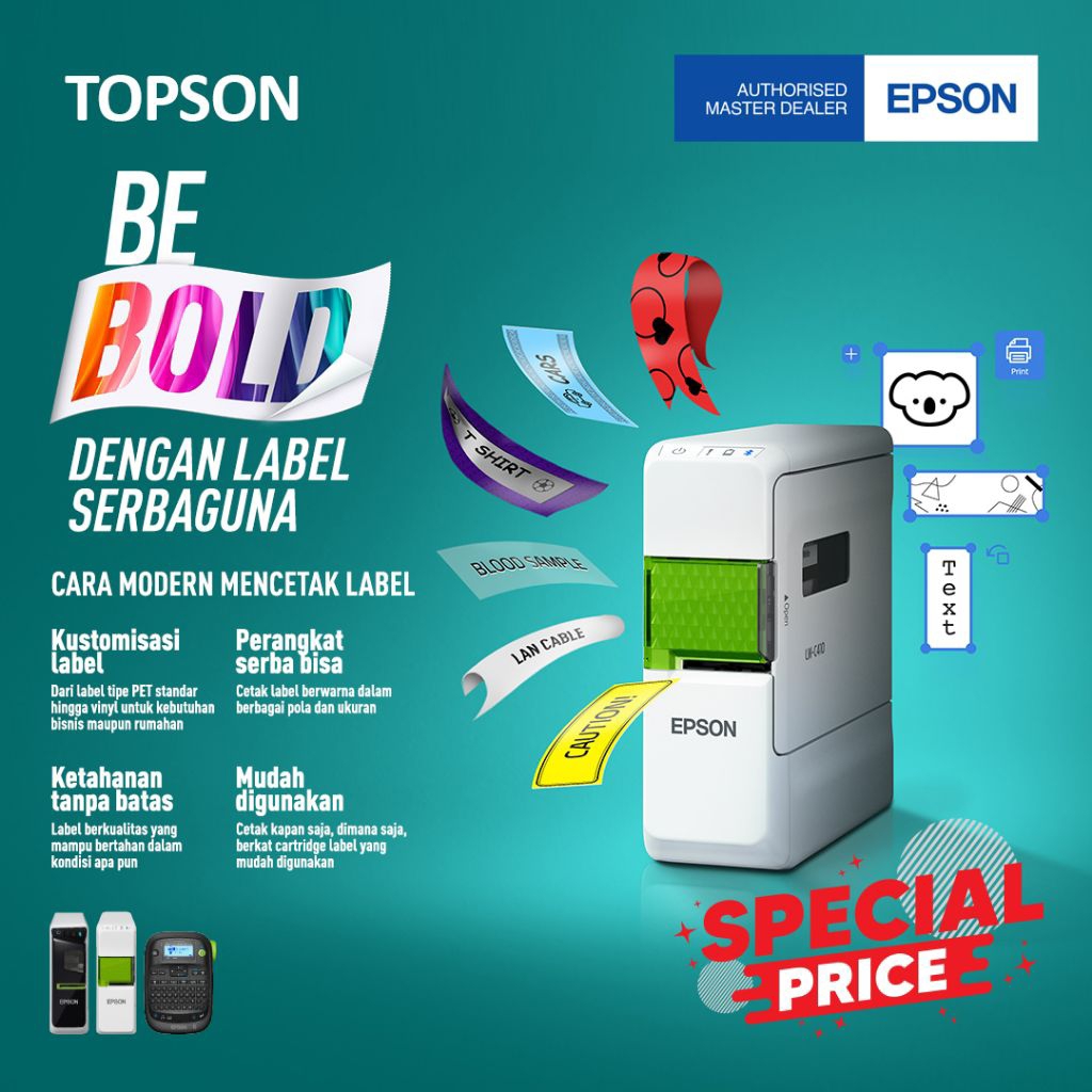 Epson LabelWorks LW-K400 Label Printer