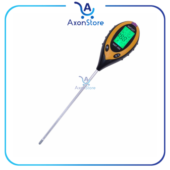 Alat Ukur pH Tanah Digital 4 in 1 Soil Survey Instrument AMT-300 Meter