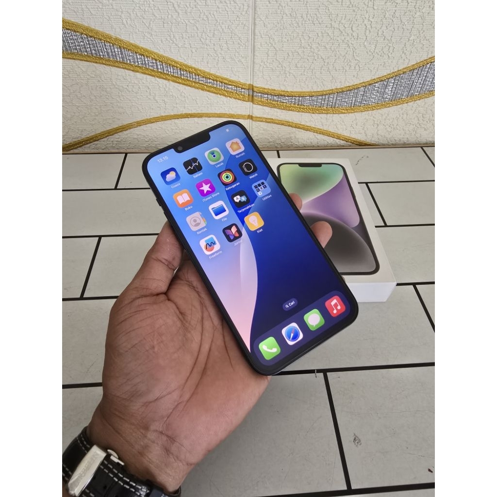 iPhone Bekas | iPhone 14 Plus 256GB Second Fullset Resmi