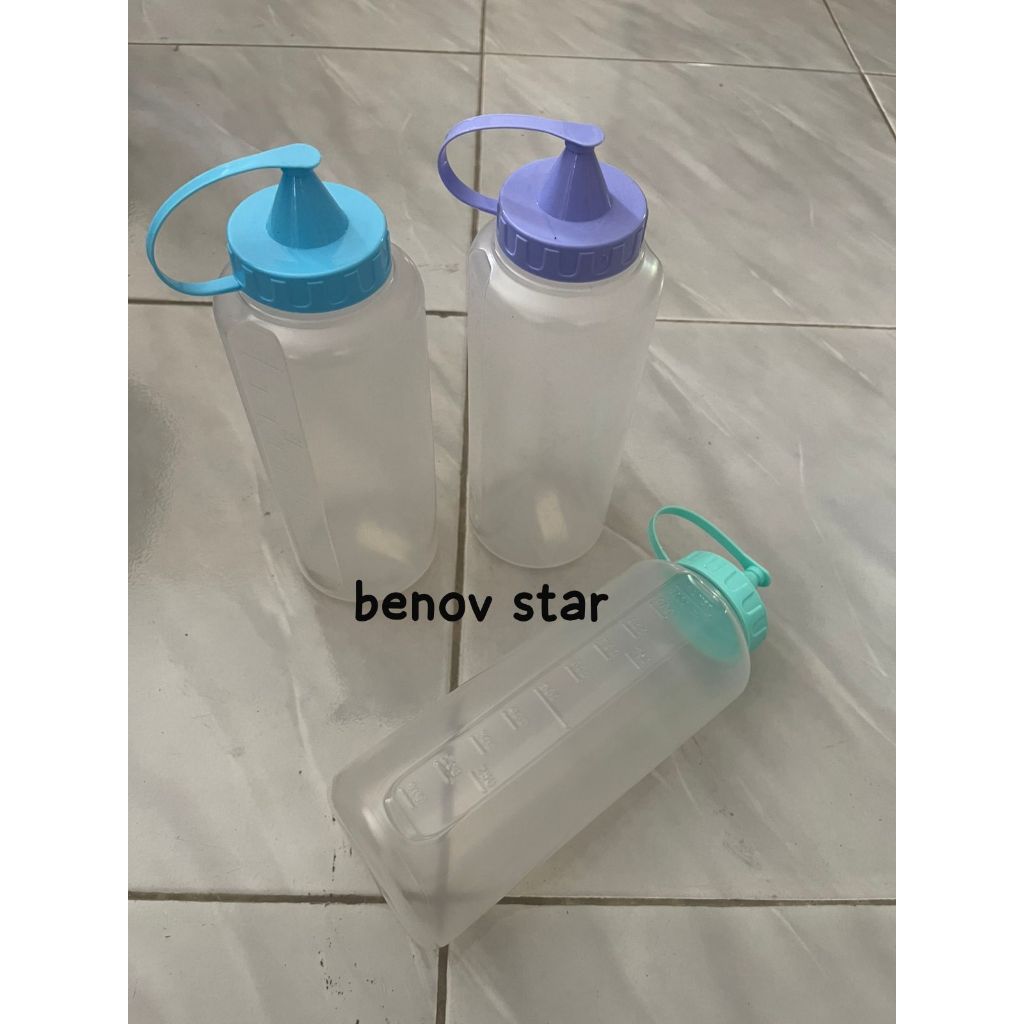 Botol kecap vita / botol saus 1000 ml