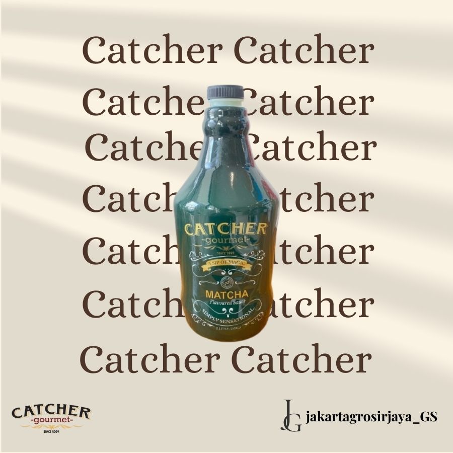 

Catcher Gourmet Matcha Flavored Sauce 2 L - Matcha Sauce 2 Liter