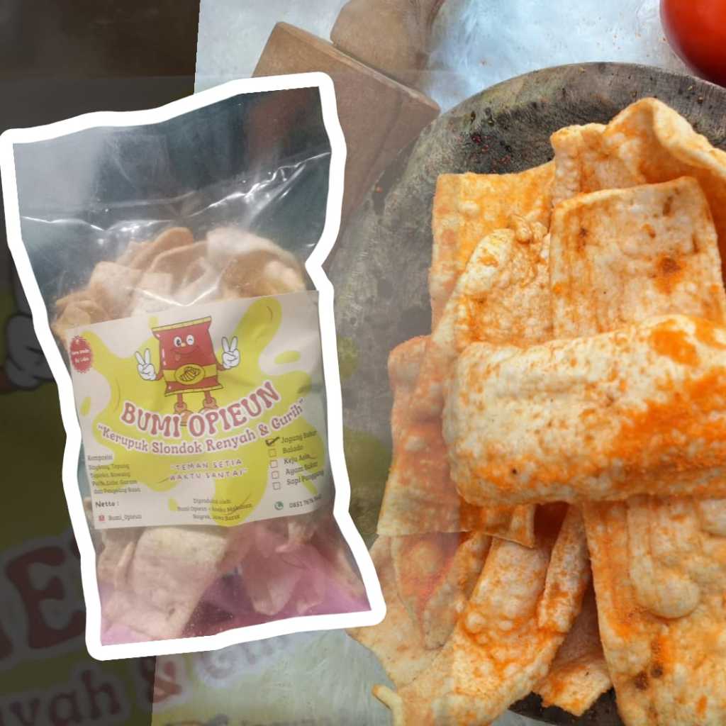 

Kerupuk Slondok Renyah dan Gurih