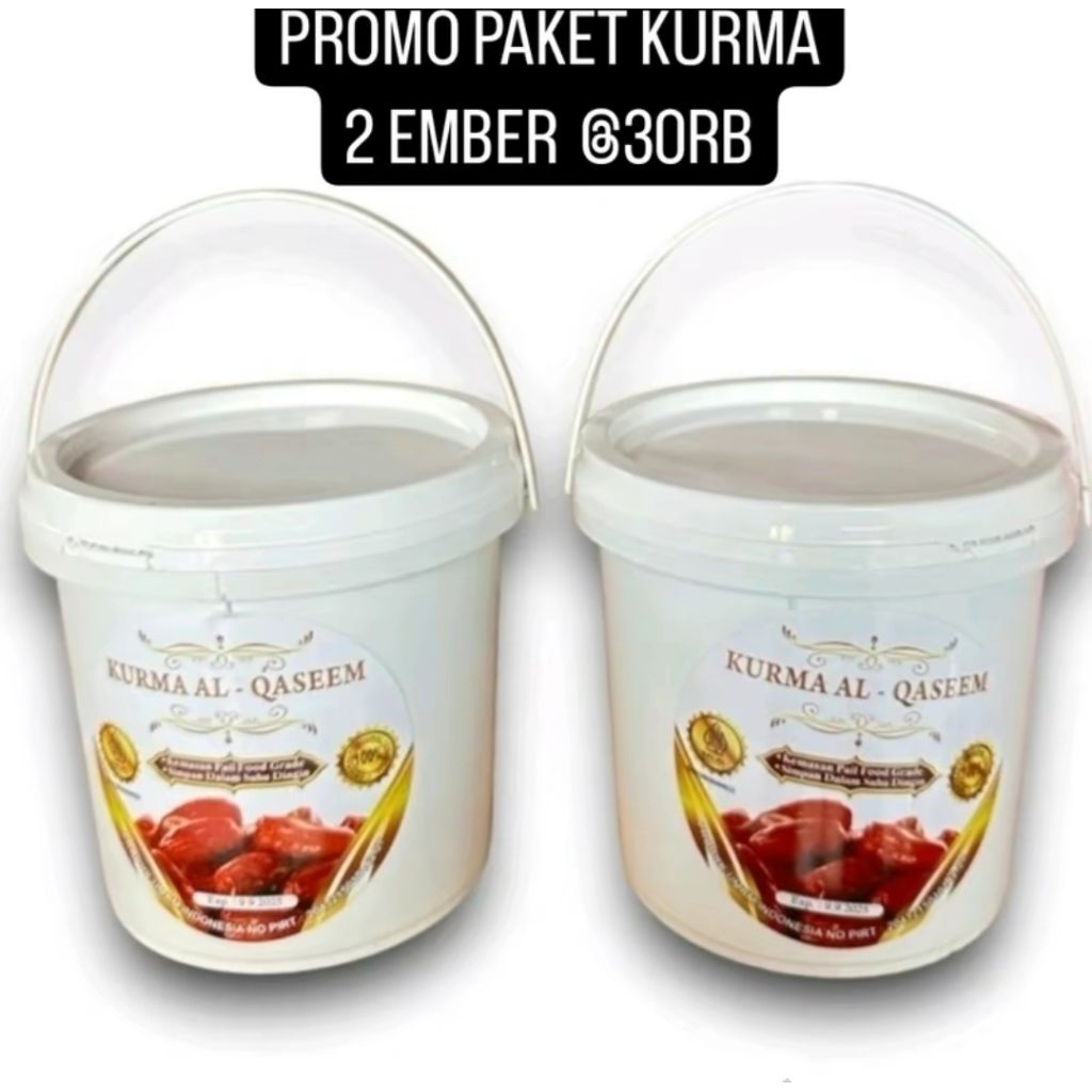 

paker murah kurma 2 ember 1kg
