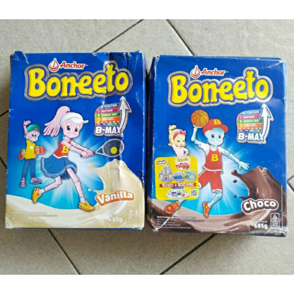 

Boneto B-Max 685gr (kardus luar kurang baik)