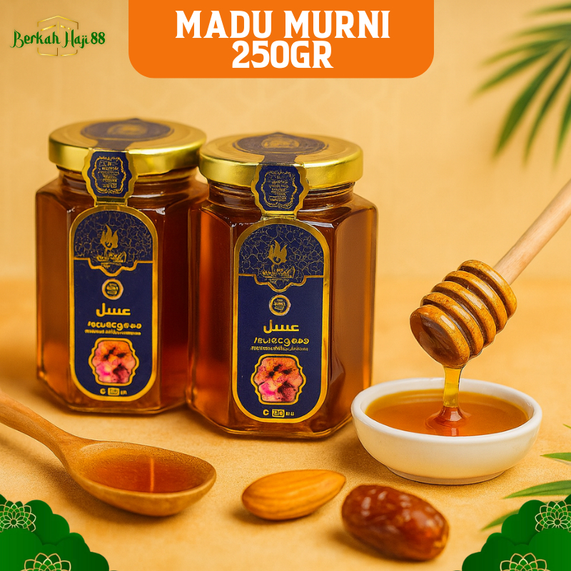

Madu Premium Murni Asli Original 100% Madu Arab Oleh Oleh Haji dan Umroh