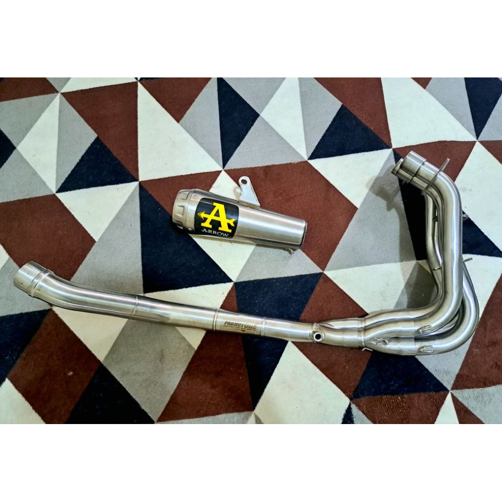 Arrow Prorace Titanium Italia Fullsistem zx25r zx25rr zx4rl header project one by R9 original