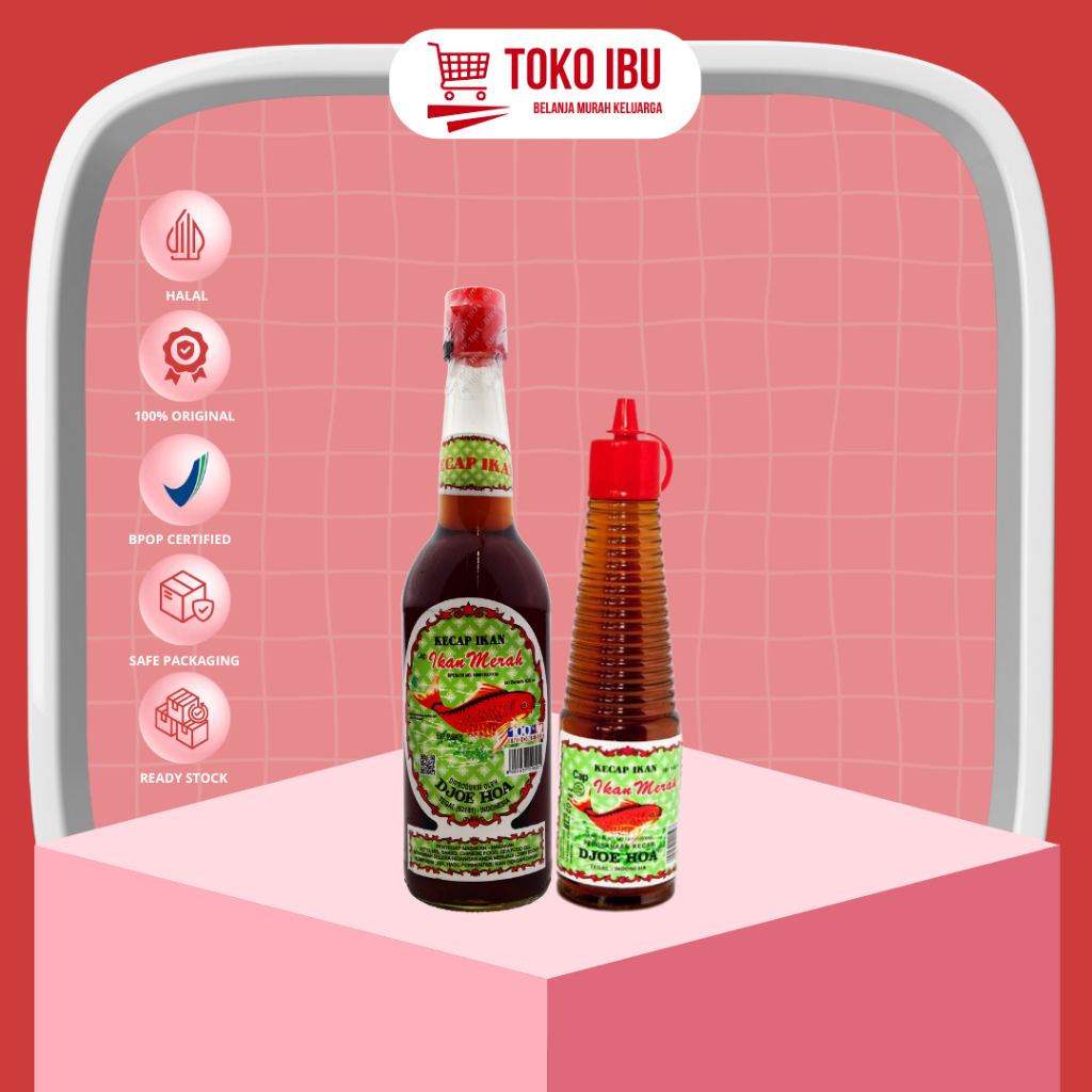 

Kecap Ikan Djoe Hoa Kecap Ikan Cap Ikan Merah 135ml - 620ml