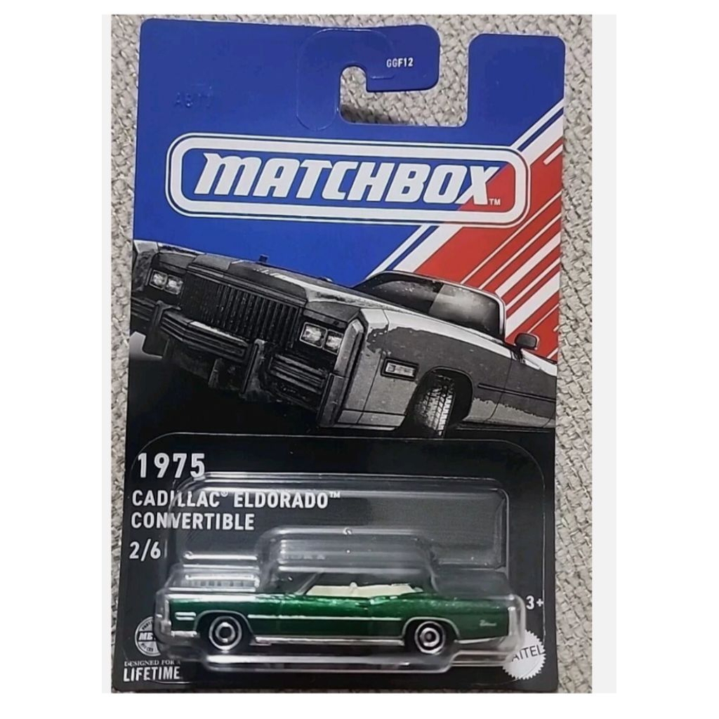 Matchbox 1975 Cadillac Eldorado Convertible American Convertible Swries