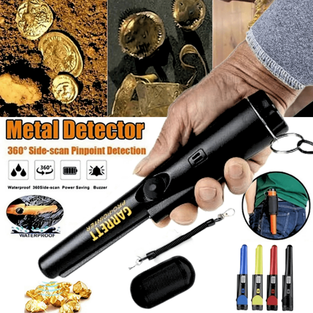 GP-Pointer Detektor Logam Mas Perak Dalam Tanah Jarak Jauh Metal Pinpointer Garrett Tahan Air