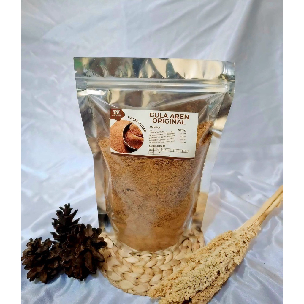 

(TERMURAH)GULA AREN ORIGINAL|ORGANIC PALM SUGAR|GULA AREN BUBUK ORGANIK 500GR