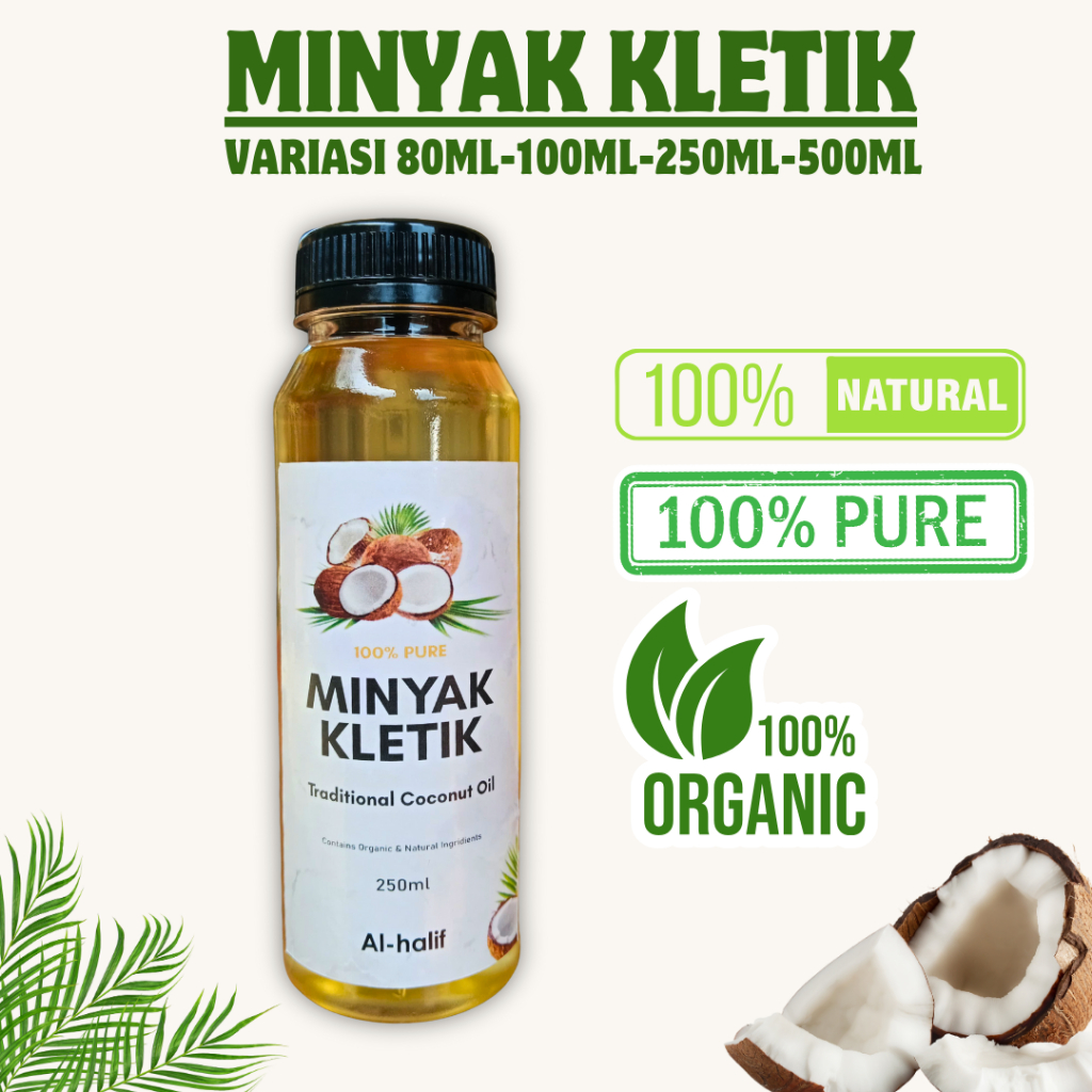 

minyak kletik asli 100% - minyak kelapa