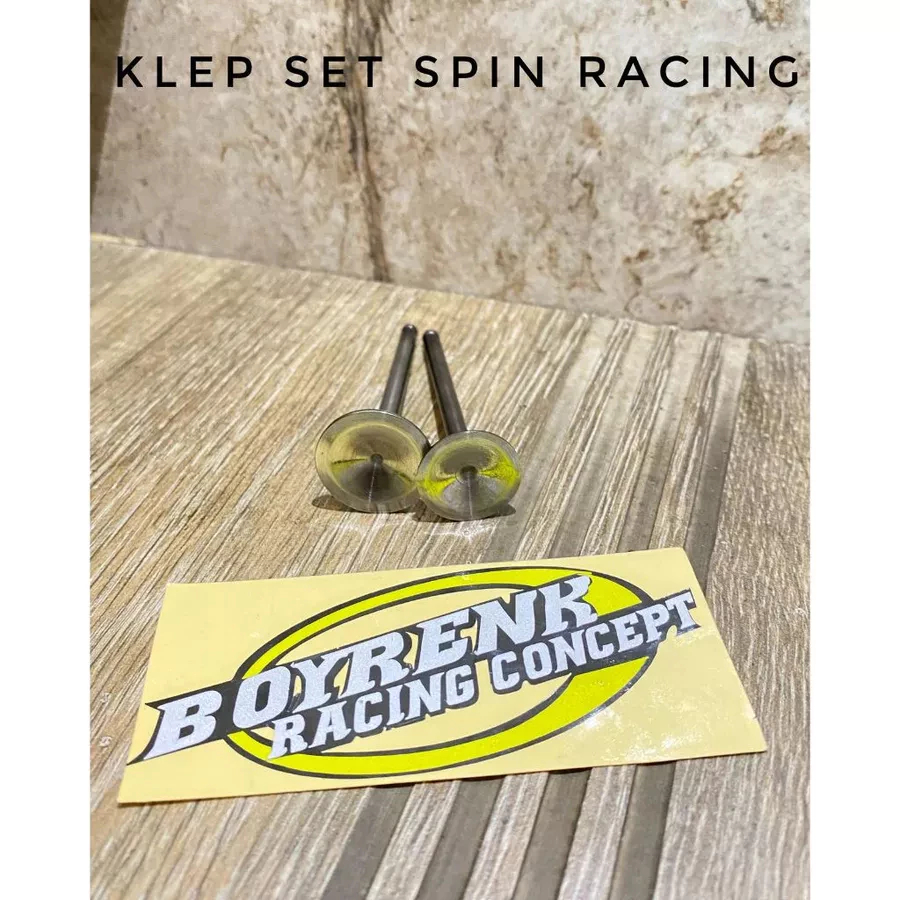 KLEP SET IN EX SPIN STD RACING HANDMADE BOYRENK - BOYRENK RACING