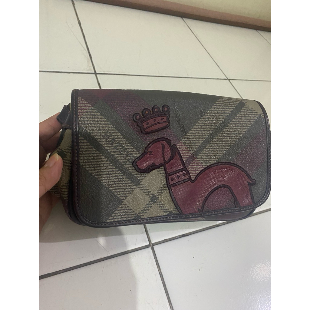 Preloved sling bag Hazzys kulit asli