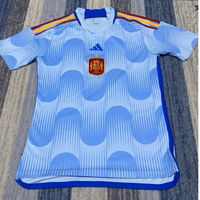 Jersey Adidas Spain Away 2022/23 – Size S Asia (Second, Kondisi Terawat)