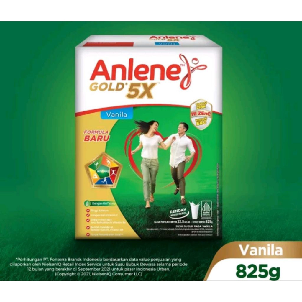 

Anlene Gold 825gr Original Vanilla Coklat Cokelat