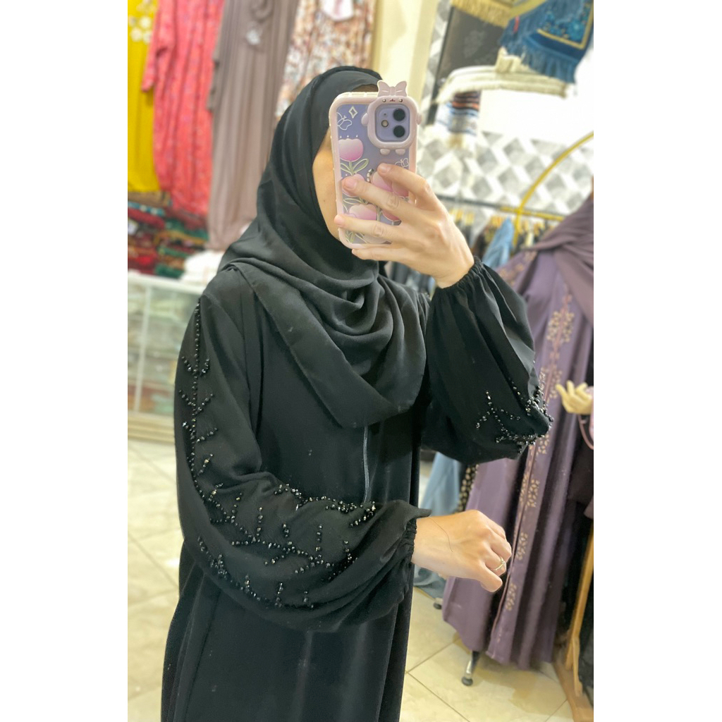 Abaya simple/ abaya hitam / abaya warna / abaya murah