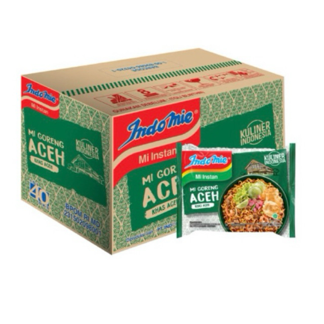 

Indomie Goreng Aceh Mie Instan Dus 40pcs