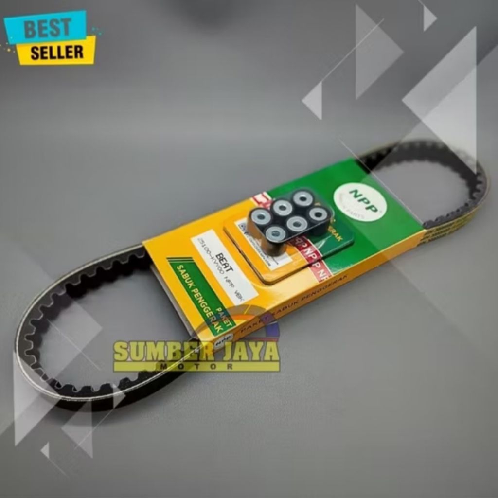 SEPAKET ORIGINAL NPP VANBELT BEAT KARBU SET ROLLER NPP BEAT KARBU SCOOPY KARBU SPACY KARBU ORIGINAL 