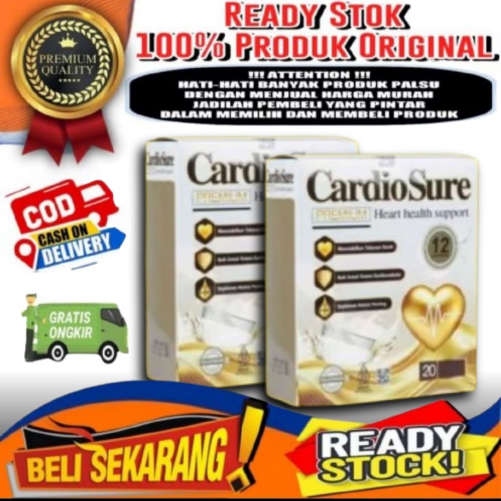

CARDIOSURE PREMIUM MILK ORIGINAL SUSU UNTUK HIPERTENSI STROKE JANTUNG ASAM URAT KOLESTEROL 100% ORIGINAL PRODUK