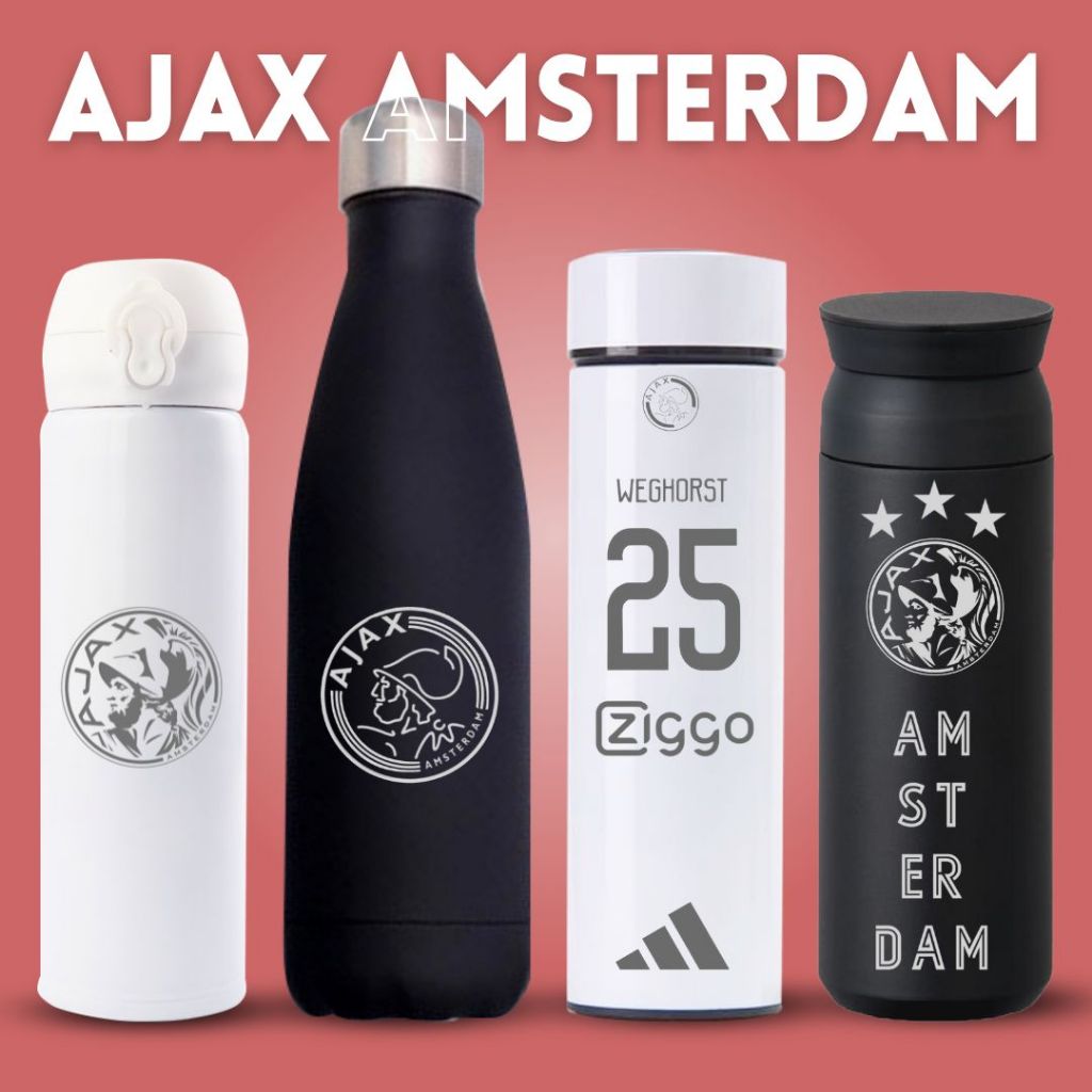 AJAX - TUMBLER TERMOS CUSTOM DESAIN LOGO AJAX AMSTERDAM