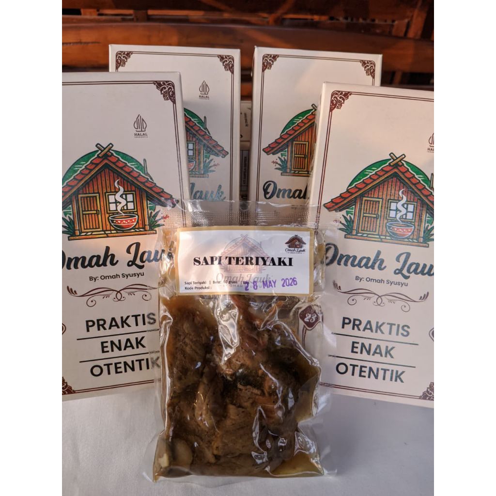 

sapi teriyaki ready to eat