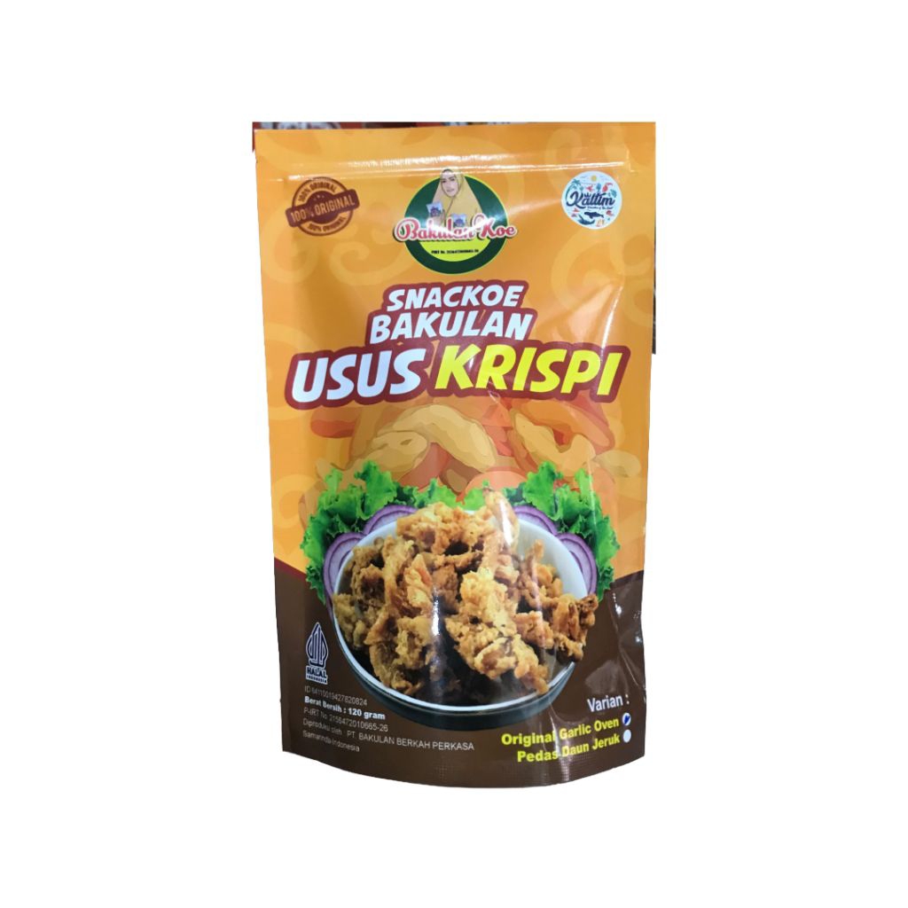 

Snackoe Bakulan Usus Krispi 120gr - Samarinda