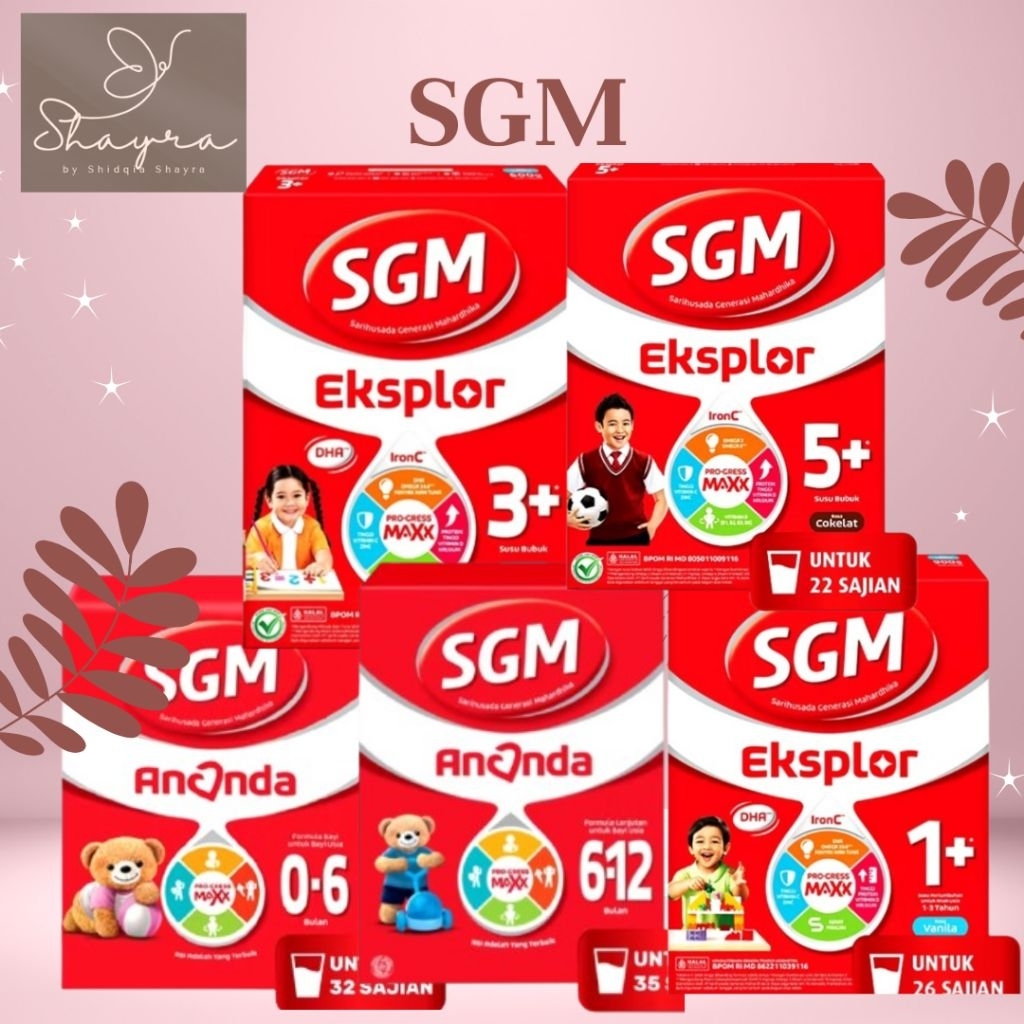 Susu SGM Ananda 1/ Ananda 2 / 1+ / 3+