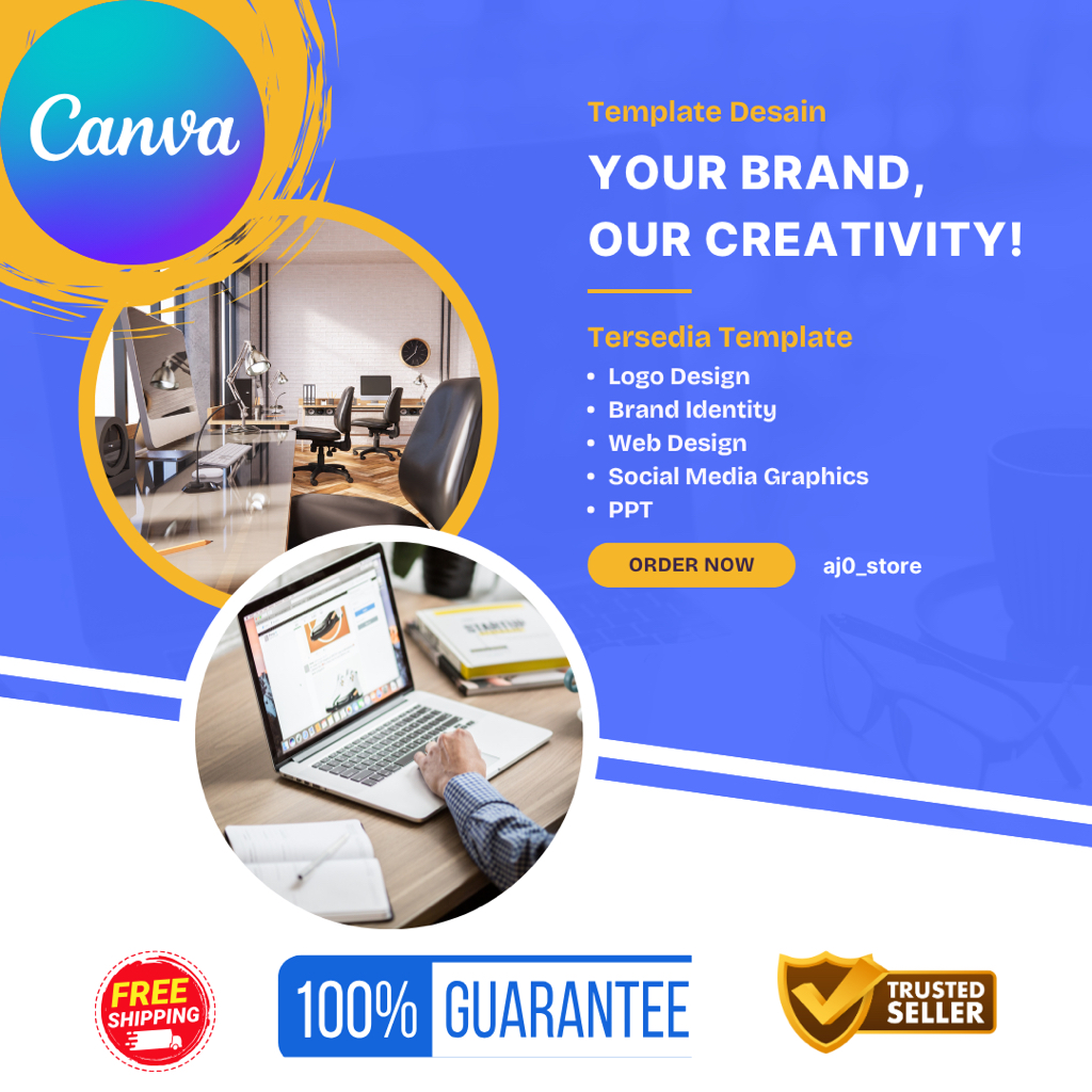 [PROMO] Template Canva Pro 1111+ Desain Keren LIFETIME | AJ0_STORE