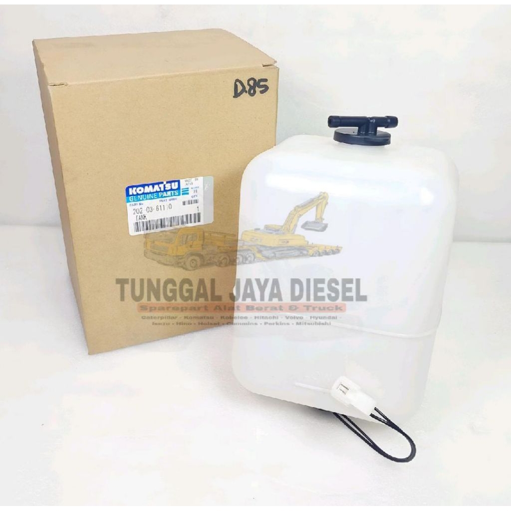 Water Tank Reverse Komatsu D85 D85ESS-2 D85SS-2 Tabung Tangki Air Radiator 202-03-61110