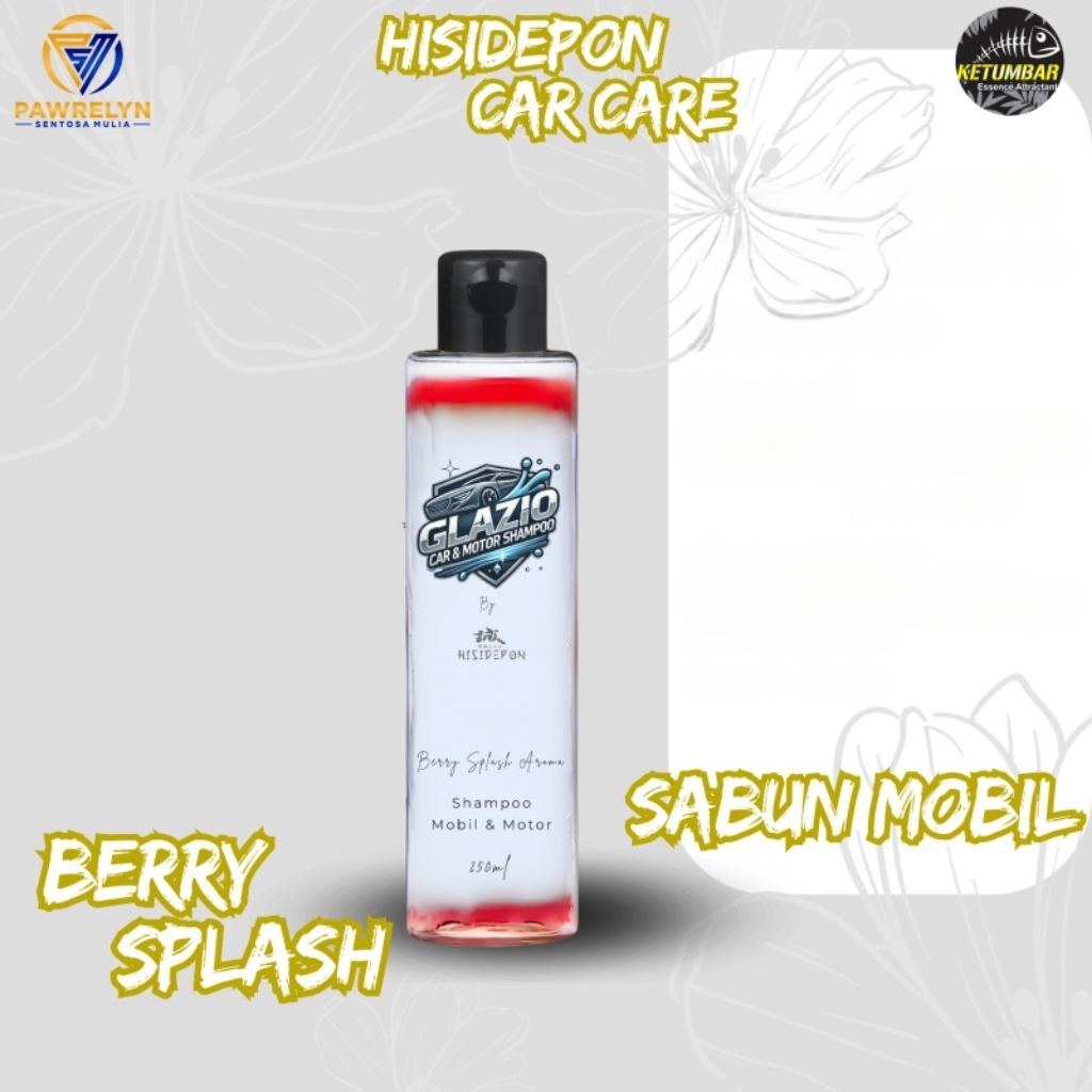 Ketumbar Attractant - Hisidepon Glazio Auto Care Shampoo Mobil dan Motor  Pembersih Dan Pengkilap Ke