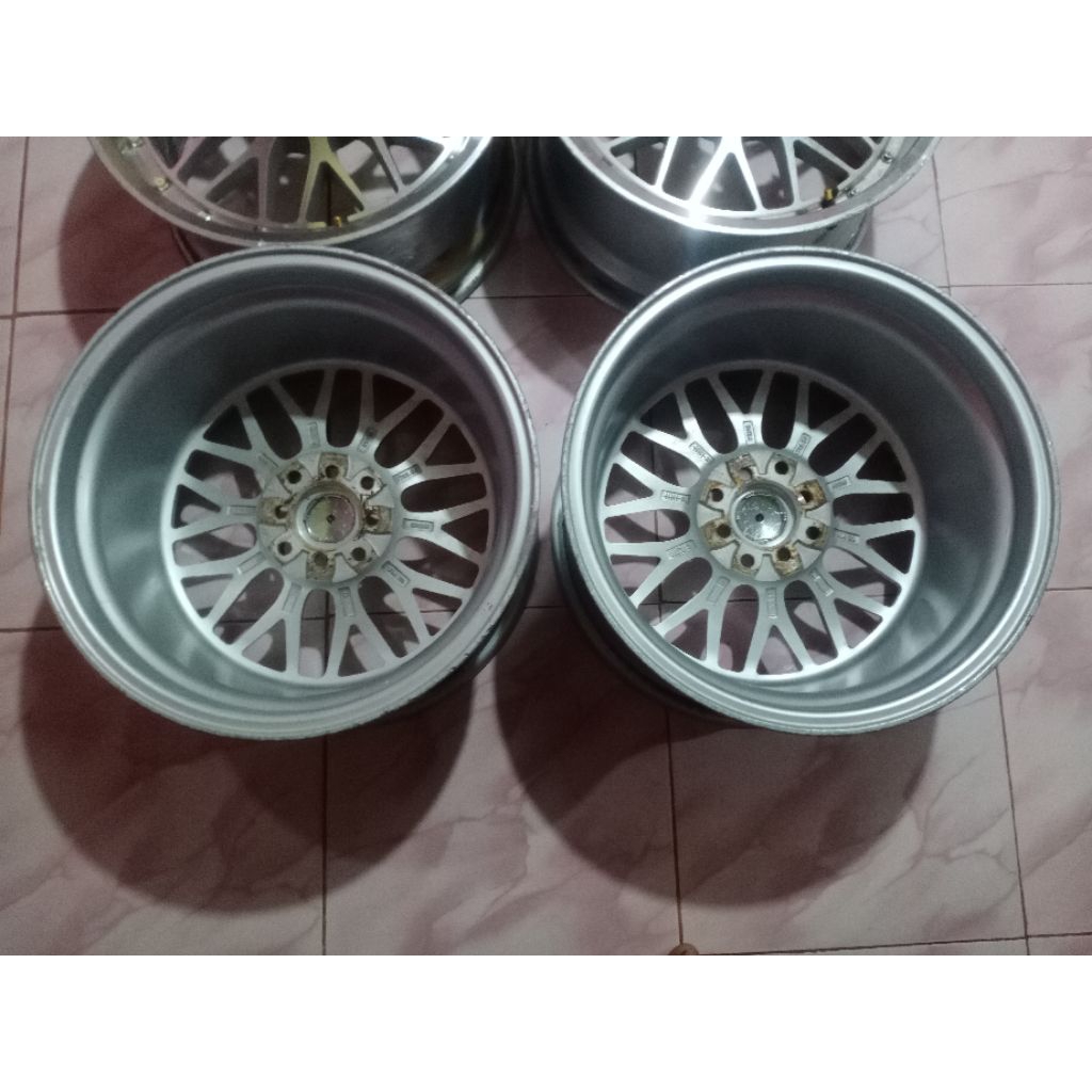 Velg BBS LM r17 celong 8.5/9.5 pcd 100/114