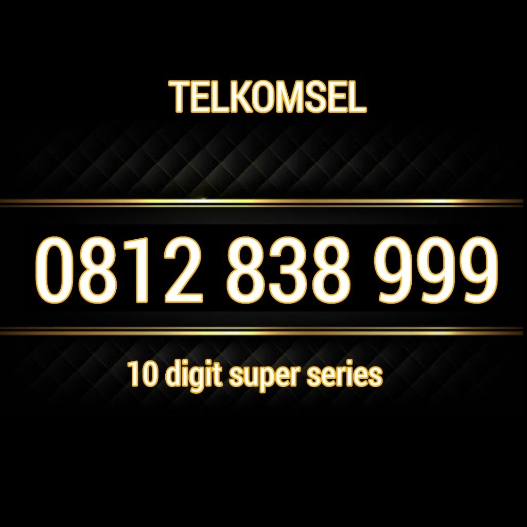 Nomer Cantik Simpati 10digit 999