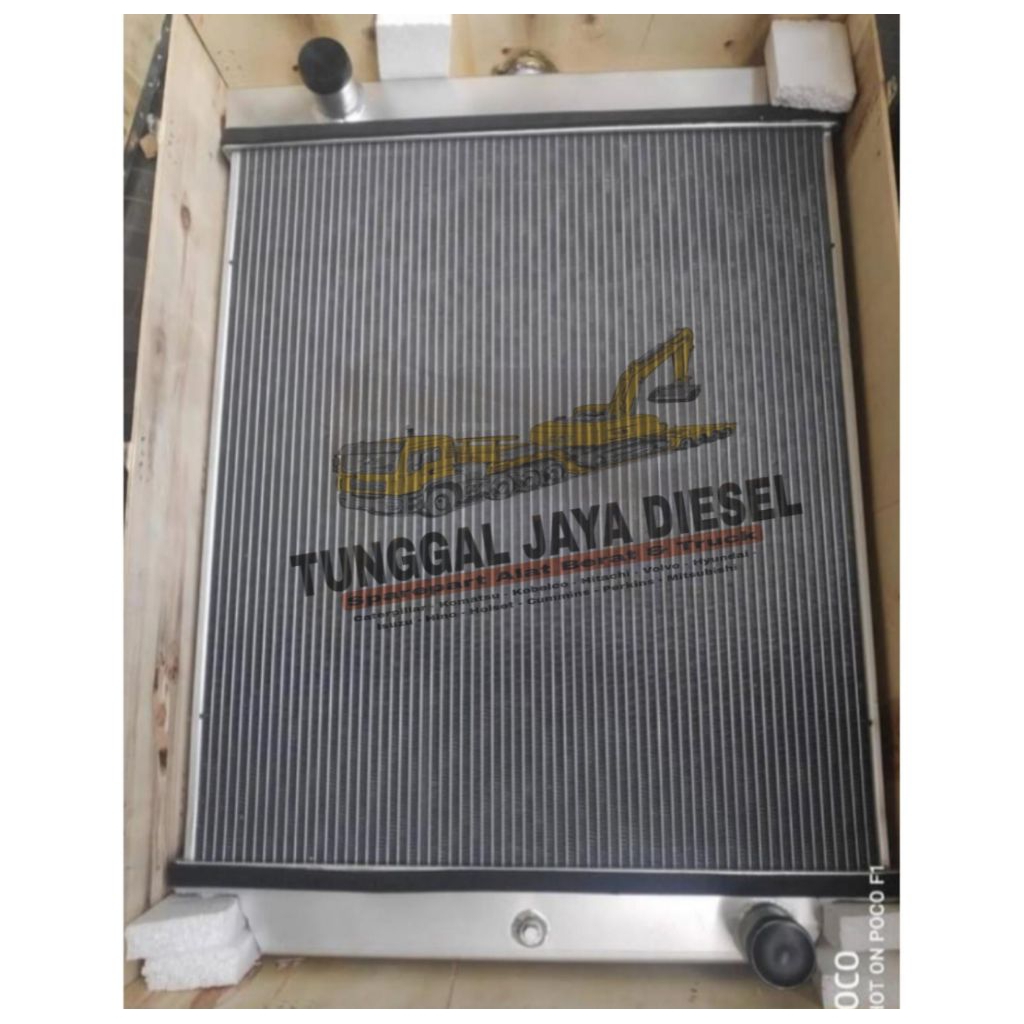 Radiator Assy Hitachi Zaxis 110 Zaxis110 ZX110 4448372 Aluminium