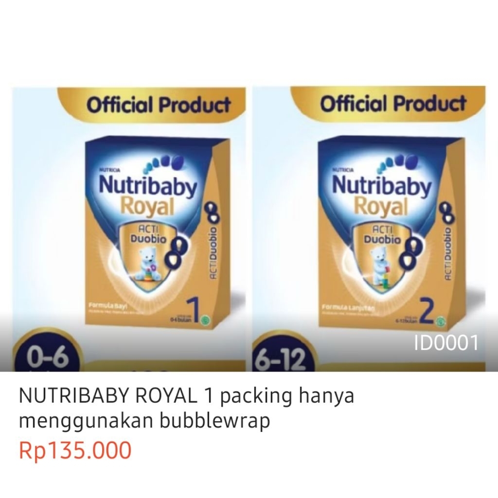 Nutribaby Royal 1 400gr