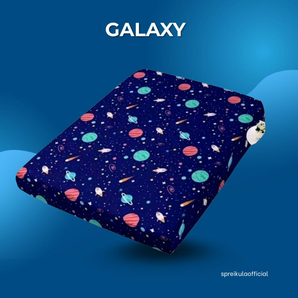 Sarung Kasur Resleting Karakter Anak | Sarung Kasur Busa Resleting 180x200x15