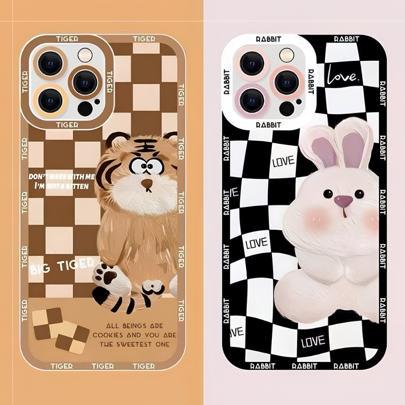 Case Samsung A02S A03S A04S A12 M12 A13 M23 F12 F23 4G 5G Casing Softcase Silikon Motif Catur Rabbit