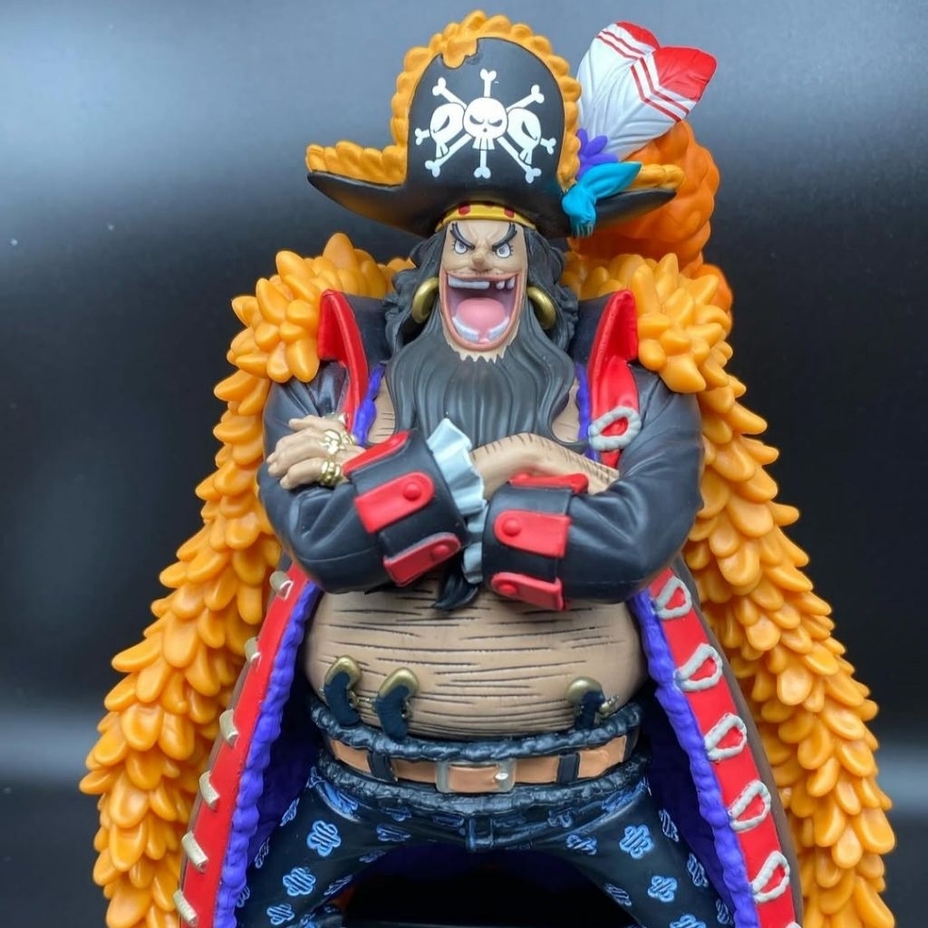 Action Figure Teach Kurohige One Piece Grandline Dxf Special